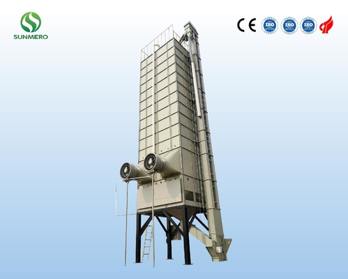 دستگاه پردازش برنج 22T دارای گواهی ISO9001 برای خشک کردن برنج