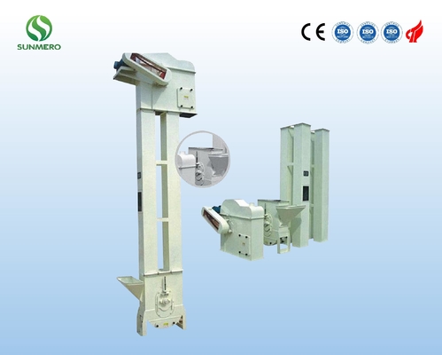 0.75Kw 220V ماشین آلات دانه عمودی آسانسور سطل دانه برای آسیاب برنج