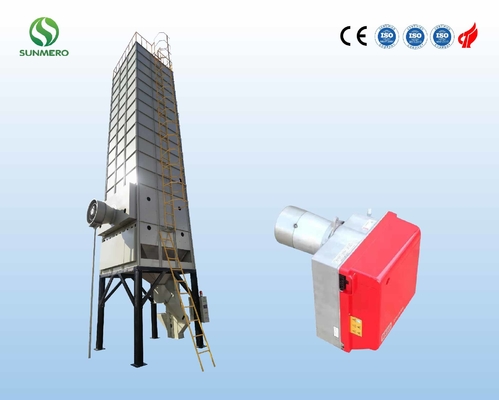 تایید CE 15T خشک کن دانه افقی گندم، تجهیزات پردازش دانه