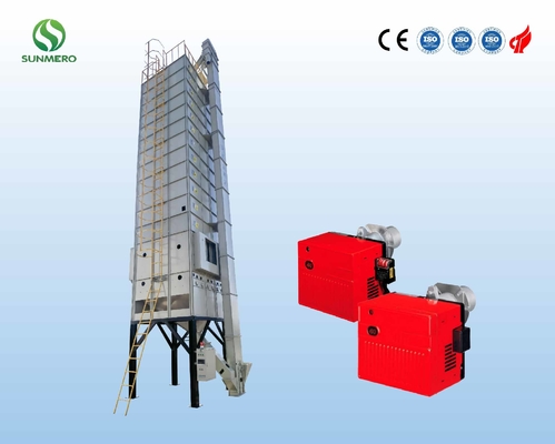 تایید CE 15T خشک کن دانه افقی گندم، تجهیزات پردازش دانه