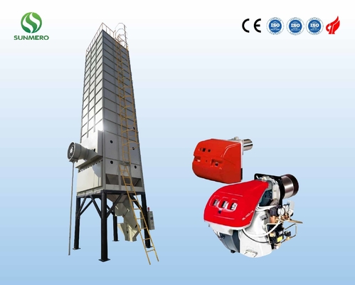 گواهینامه ISO14001 8.47KW خشک کن دانه چرخشی برای گندم ذرت ذرت