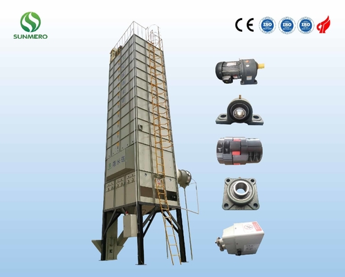 دارای گواهی ISO9001 22 تن خشک کن دانه برنج با ظرفیت بزرگ برای خشک کردن برنج