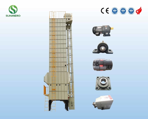 خشک کن اتوماتیک عمودی دانه ISO14001 Convenien 30T