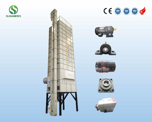 خشک کن جریان مخلوط ISO14001 نوع چرخشی برای خشک کردن برنج