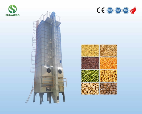 خشک کن اتوماتیک عمودی دانه ISO14001 Convenien 30T