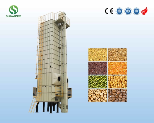 خشک کن اتوماتیک دانه برنج 27000 کیلوگرم در هر دسته برای خشک کردن شالیزار